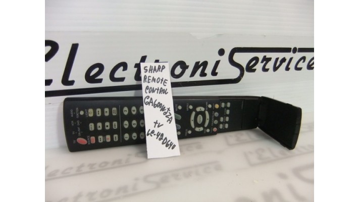 Sharp GA600WJSA remote control